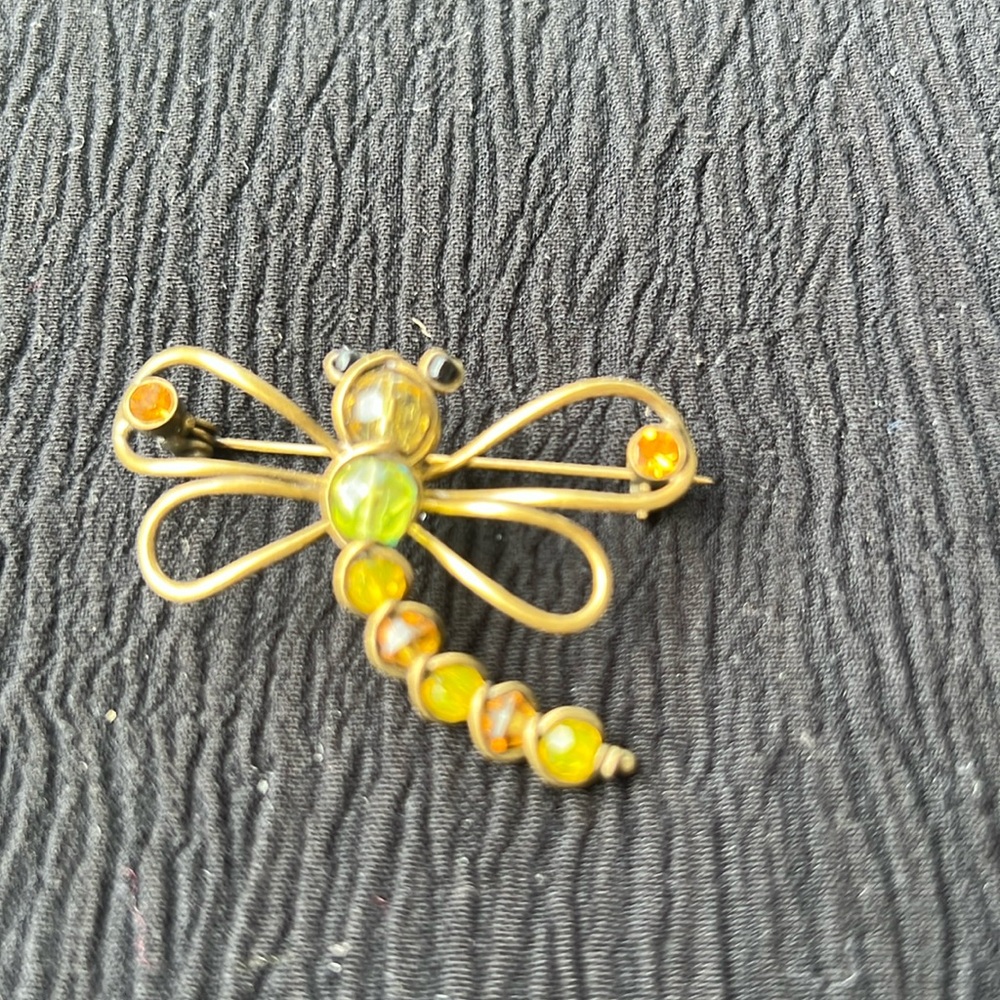Cut Crystals pin